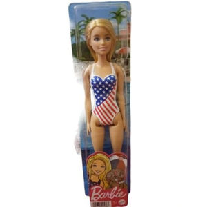 Patriotic BARBIE Doll OLYMPIC SWIMMER  USA  Collectable #HDK51 New in Package